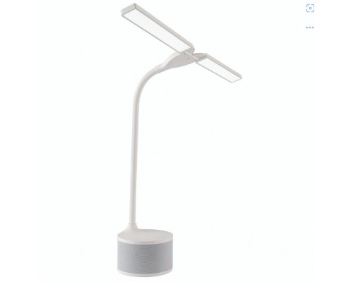 Lampe de table à double tête LED OTTLITE avec haut-parleur Bluetooth